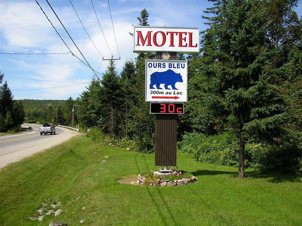 Motel Ours Bleu Lac-Saguay Exterior photo